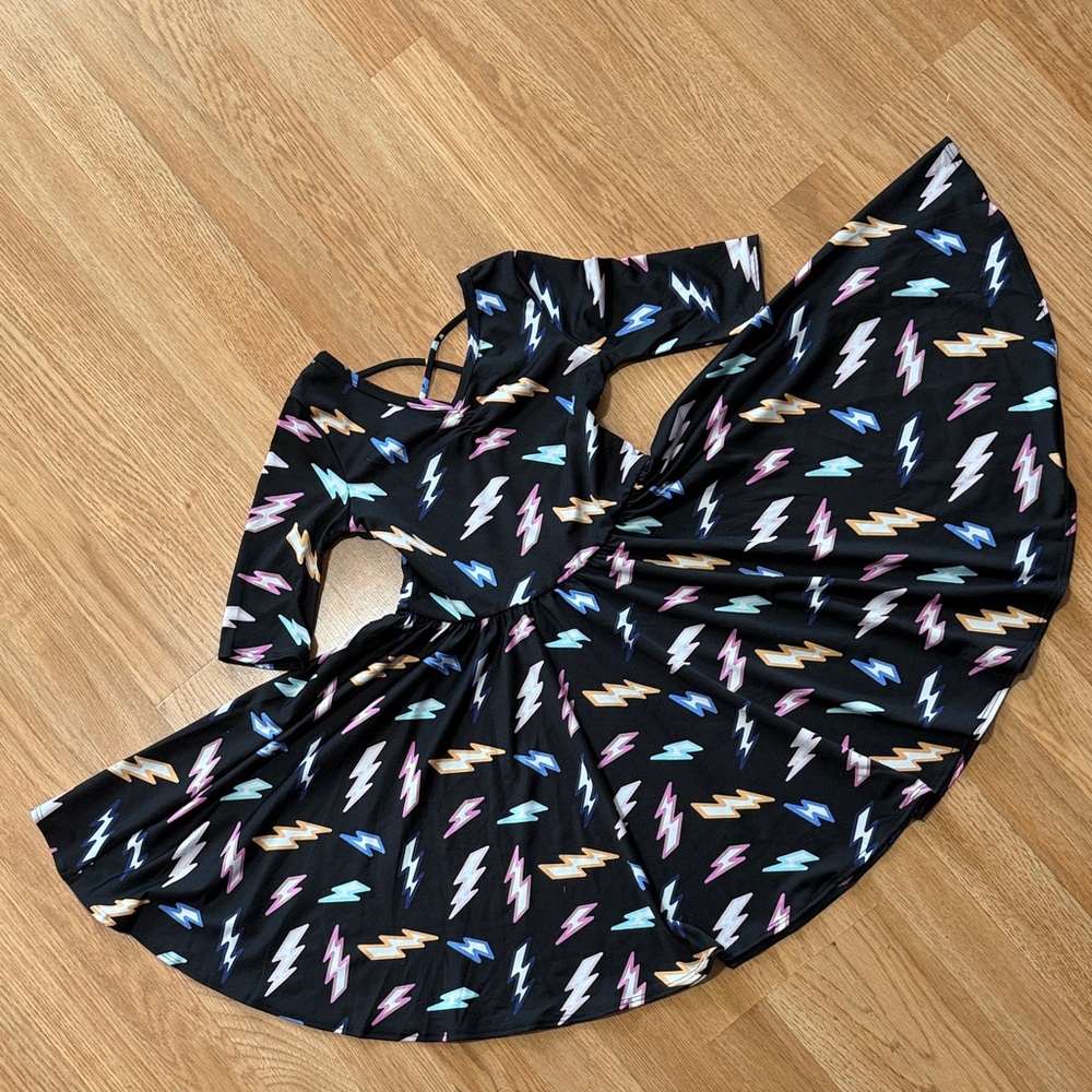 DotDotSmile Lightening bolt ballerina dress 7